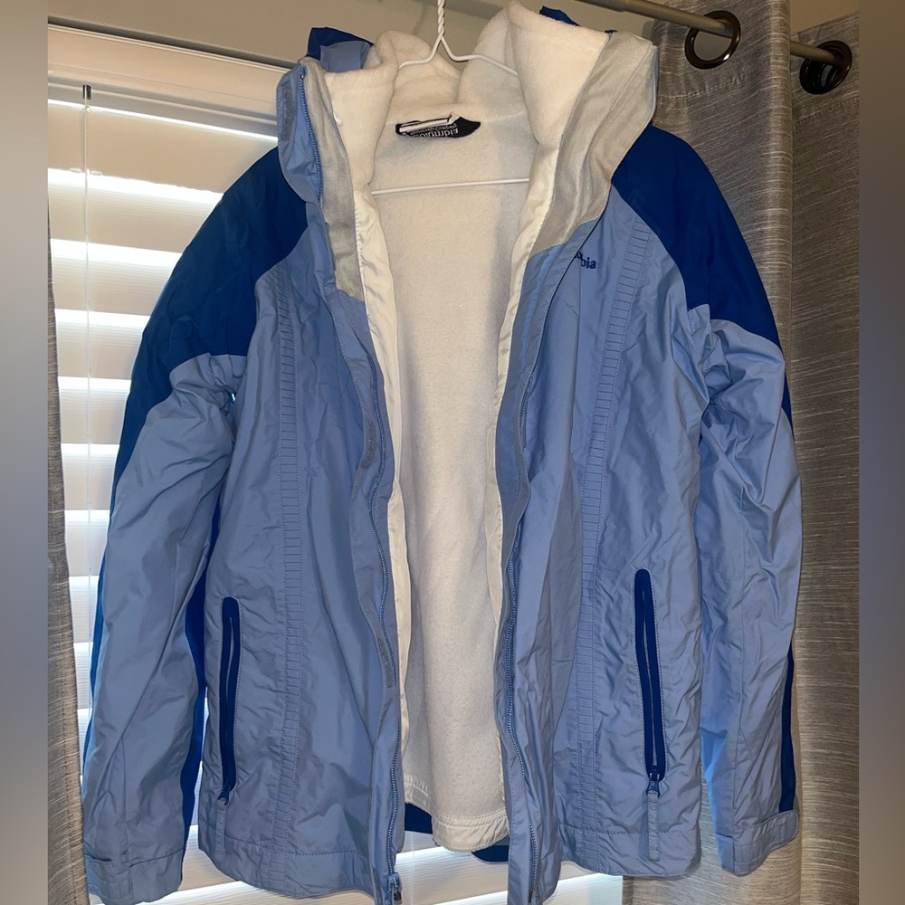Columbia Two-Tone Blue Jacket